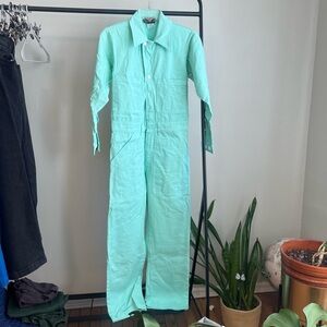 Big Bud Press Long Sleeve Jumpsuit Mint